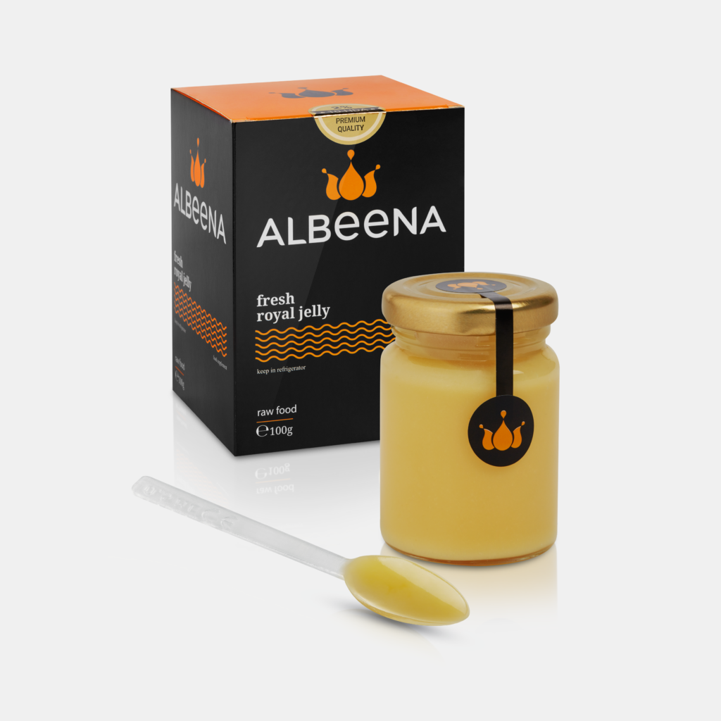 private label royal jelly jar